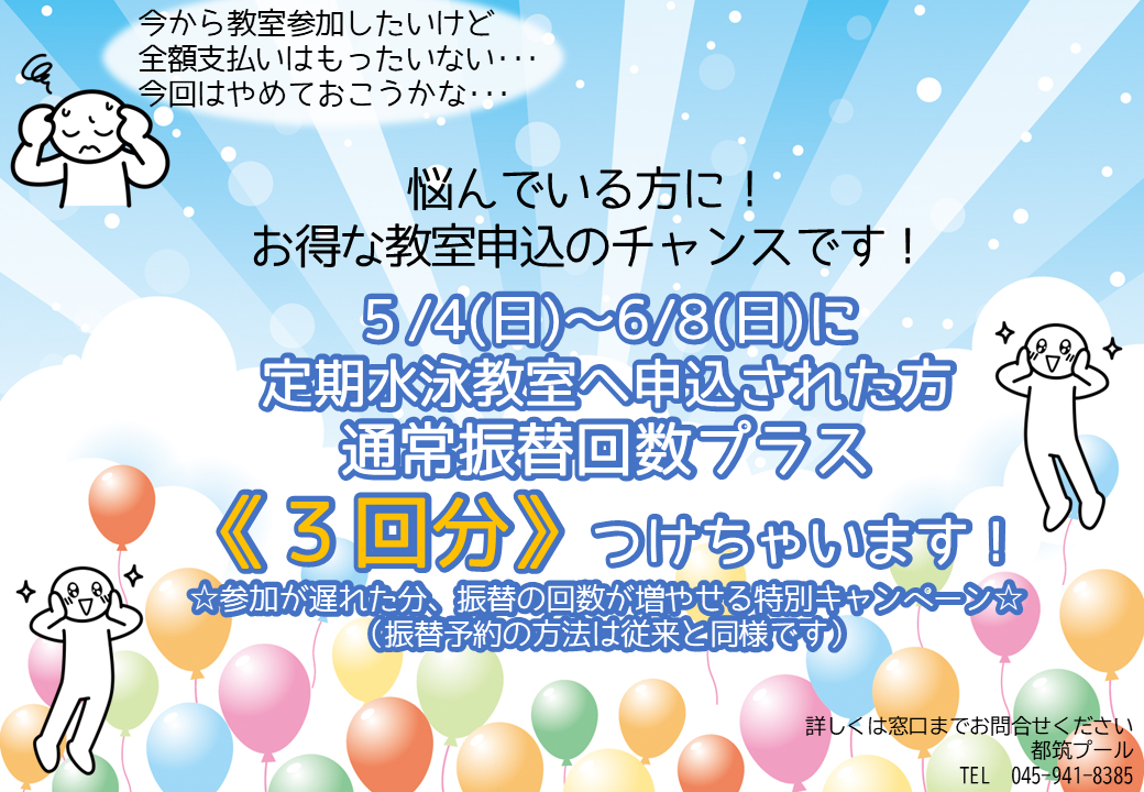 追加申込キャンペーン
